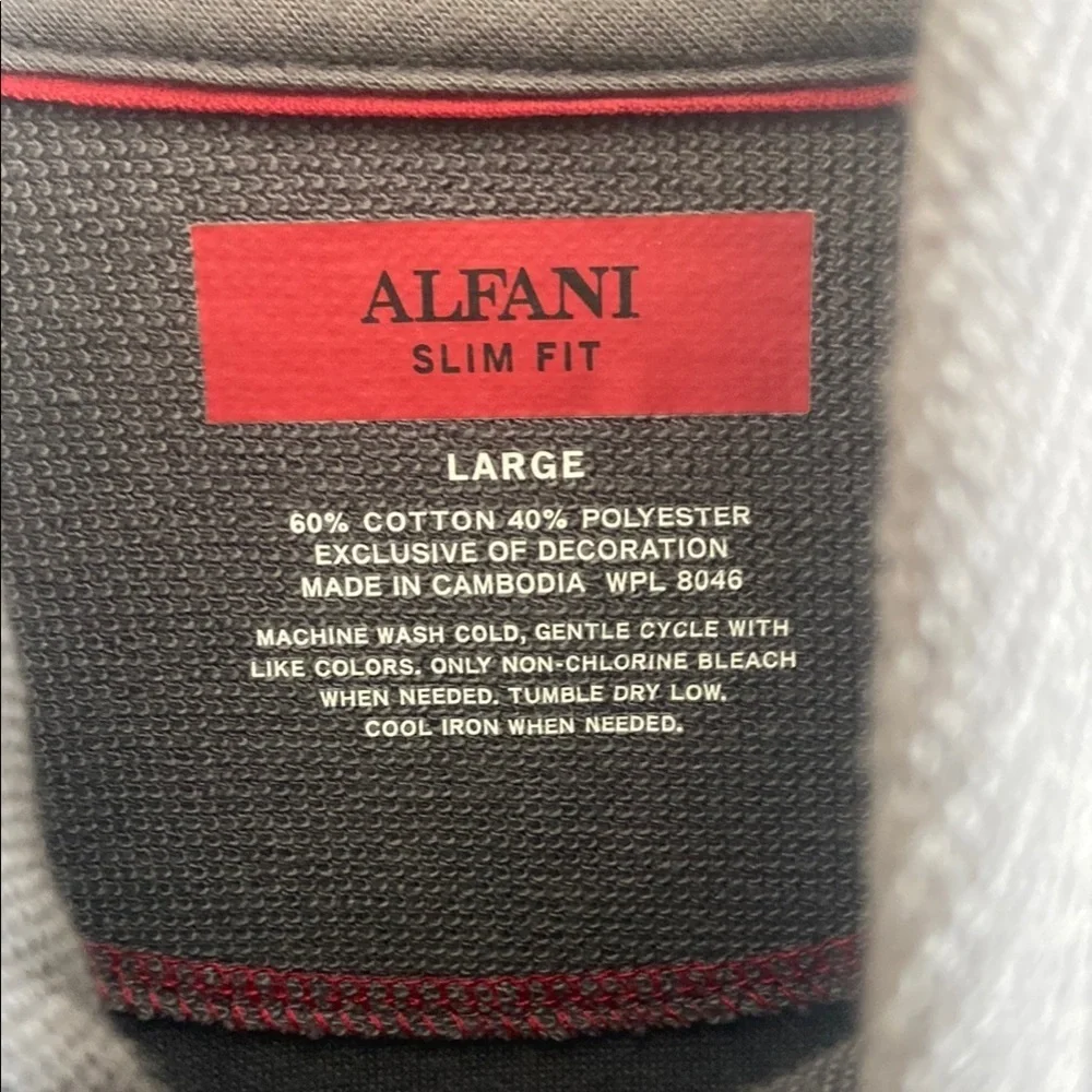 Alfani Gray Lightweight Jacket